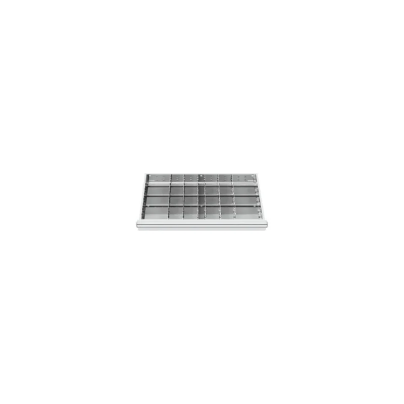 STIER Schubladeneinteilung Metalleinteilung BLH 100/125 mm Innenmaß 800x450 mm