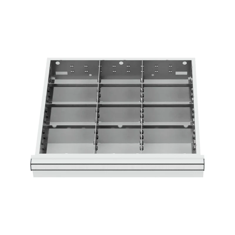 STIER Schubladeneinteilung Metalleinteilung BLH 200-300 mm Innenmaß 500x450 mm