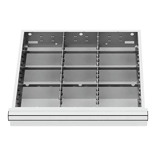 STIER Schubladeneinteilung Metalleinteilung BLH 200-300 mm Innenmaß 500x450 mm