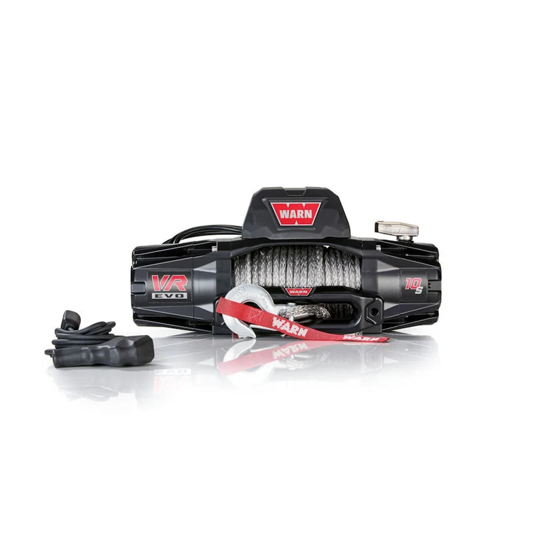 SEILWINDE WARN VR EVO 10S 12V 4.536 KG ZUGKRAFT, KUNSTSTOFFSEIL