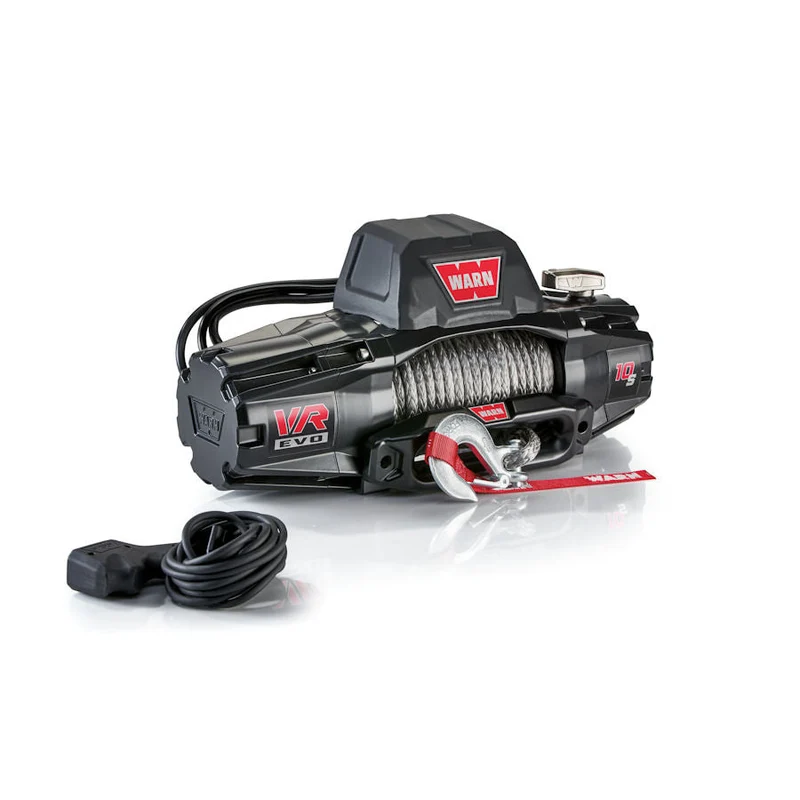 SEILWINDE WARN VR EVO 10S 12V 4.536 KG ZUGKRAFT, KUNSTSTOFFSEIL