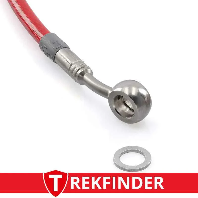 Stahlflexbremsleitung TREKFINDER für SUZUKI Jimny II Vorderachse rechts u. links passend 1 Stück