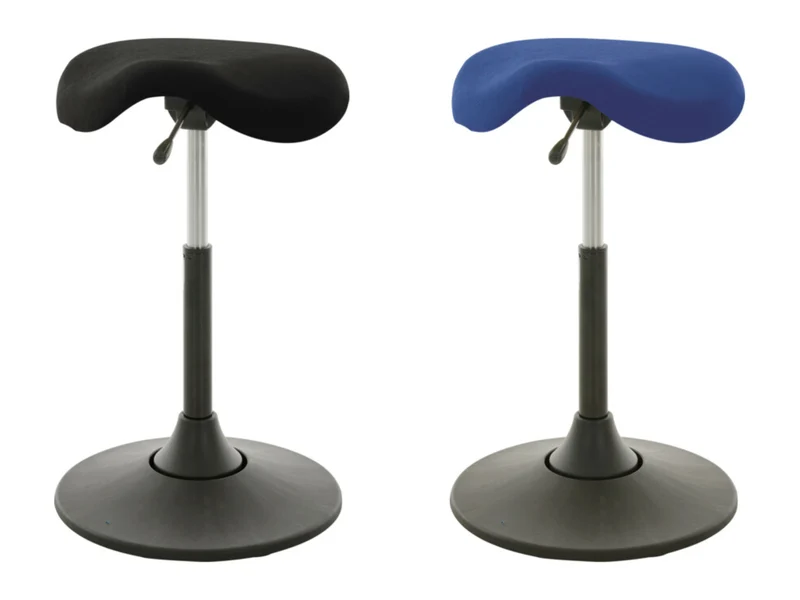 STIER Multibeweglicher Hocker ergonomisch höhenverstellbar Sattelsitz div Farben