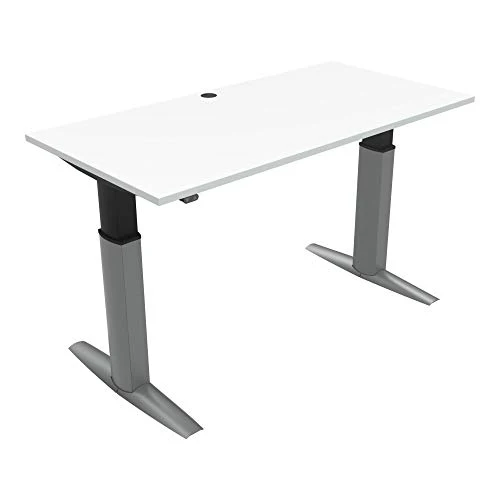 STIER Höhenverstellbarer Schreibtisch elektrisch ergonomisch div Größen u Farben
