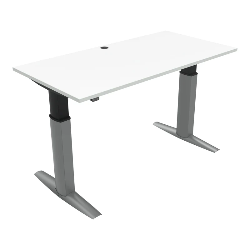 STIER Höhenverstellbarer Schreibtisch elektrisch ergonomisch div Größen u Farben