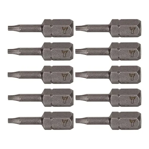 STIER Torx®-Bit TX 7 und TX 8 Form C 6,3 Länge 25 mm 10er Pack 10 Stk