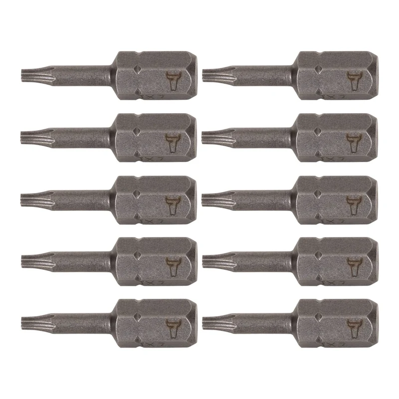 STIER Torx®-Bit TX 7 und TX 8 Form C 6,3 Länge 25 mm 10er Pack 10 Stk