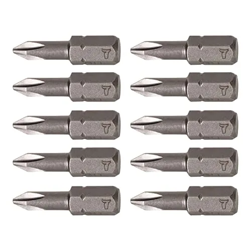 STIER Phillips-Bit PH 1 | PH 3 Form C 6,3 Länge 25 mm 10er Pack 10 Stk