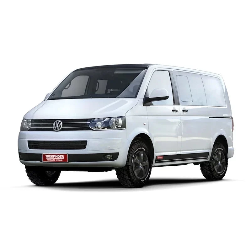 Höherlegungsfedernsatz TREKFINDER für VW Bus T5 Multivan mit 2WD - ca. +30 mm