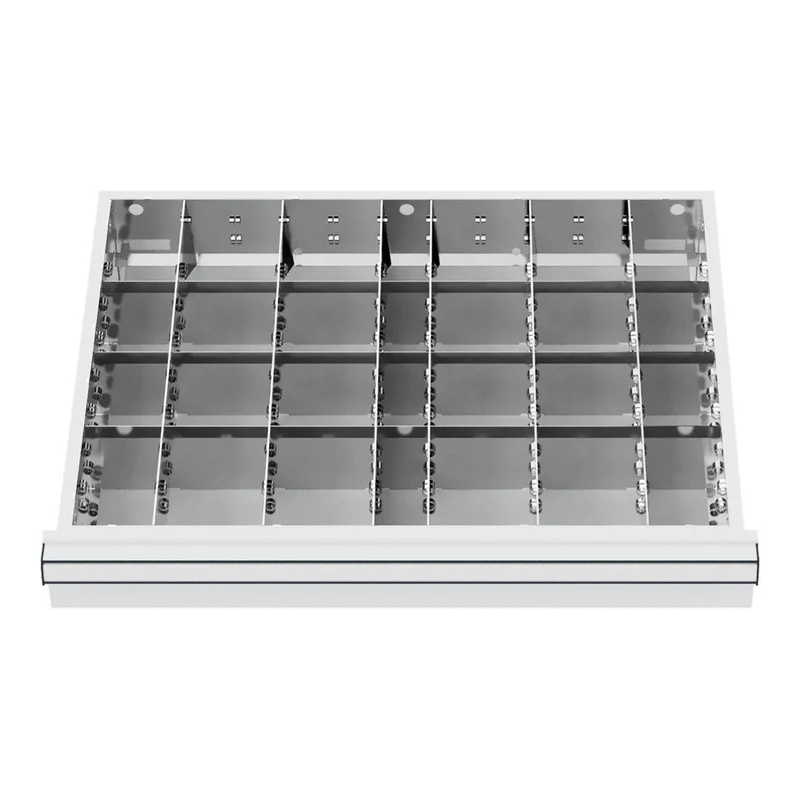 STIER Schubladeneinteilung Metalleinteilung BLH 150/175 mm Innenmaß 600x450 mm