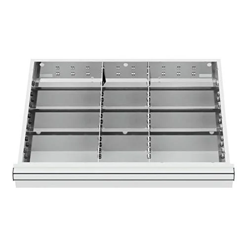 STIER Schubladeneinteilung Metalleinteilung BLH 200-300 mm Innenmaß 600x450 mm