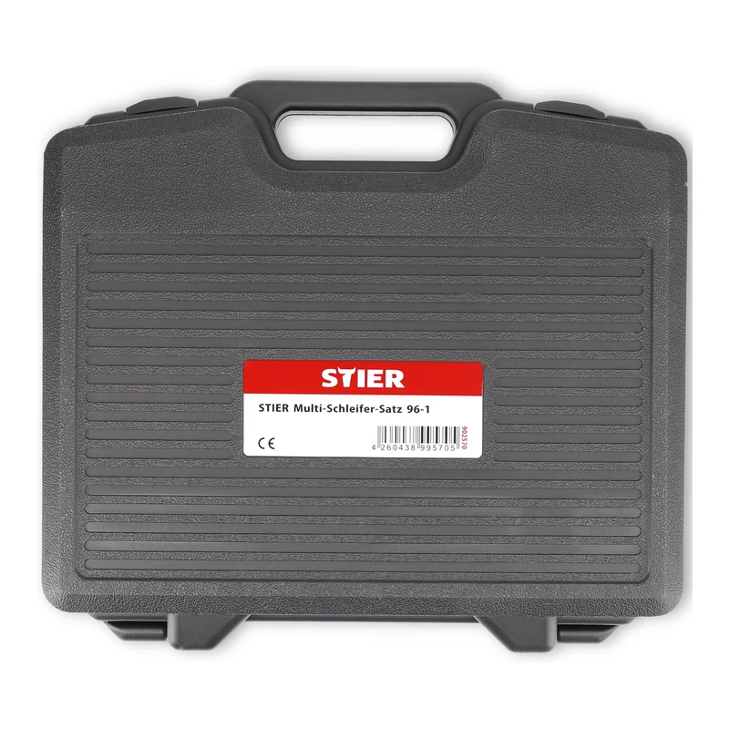 STIER Multi-Schleifer Satz 17-tlg Set Stecknippel 1/4 Zoll