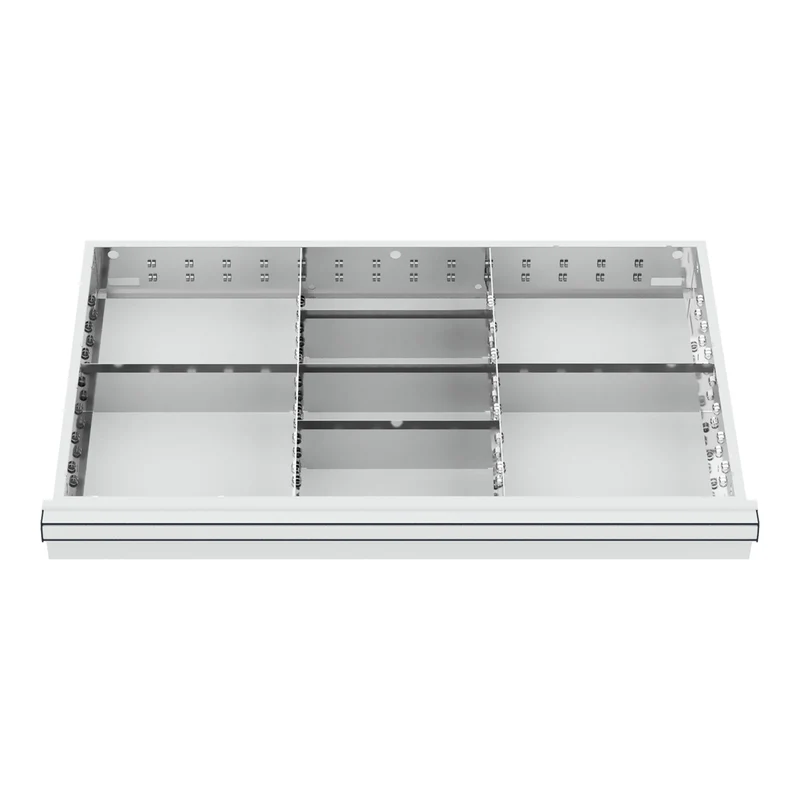 STIER Schubladeneinteilung Metalleinteilung BLH 200-300 mm Innenmaß 800x450 mm 8