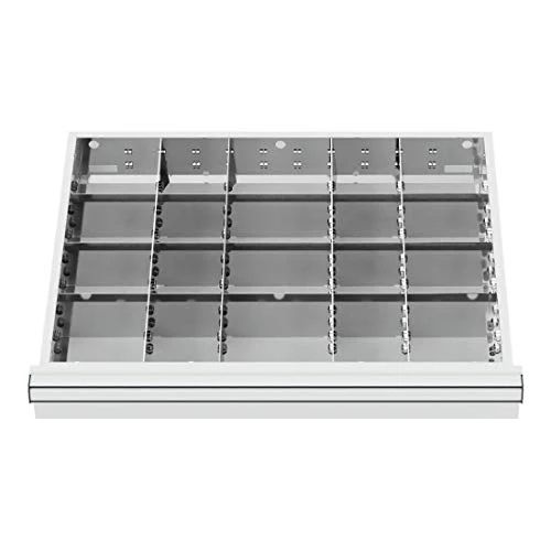 STIER Schubladeneinteilung Metalleinteilung BLH 150/175 mm Innenmaß 600x450 mm