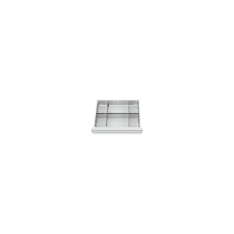 STIER Schubladeneinteilung Metalleinteilung BLH 75 mm Innenmaß 500x450 mm 6