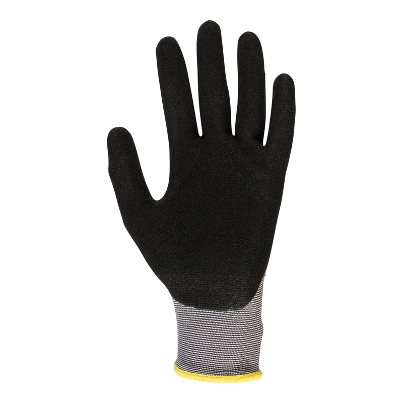 STIER Montagehandschuhe, 12 Paar, Flex Ultra, Größe 8, Nitrilbeschichtet, zweifache Beschichtung, atmungsaktiv und wasserabweisend,Optimales Tastgefühl