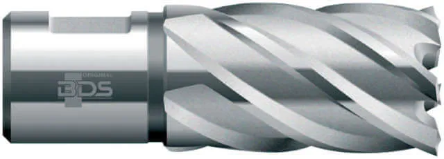 BDS core drill, HSS, cutting depth 30 mm