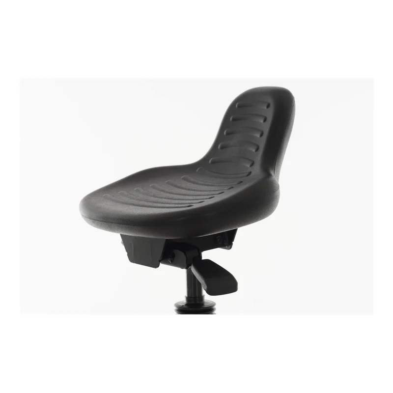 STIER Stehhilfe mit Bodengleitern höhenvertellbare Sitzhöhe 580-840 mm PU-Sitz