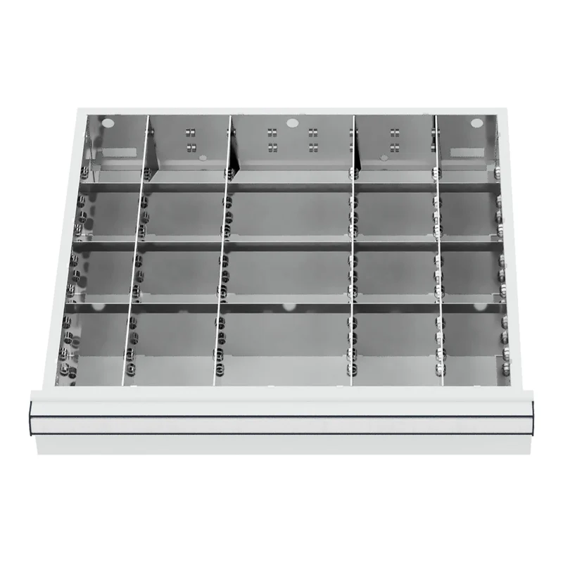 STIER Schubladeneinteilung Metalleinteilung BLH 200-300 mm Innenmaß 500x450 mm