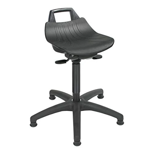 STIER Stehhilfe mit Gleitern Sitzhöhe 490-680 mm PP-Sitz