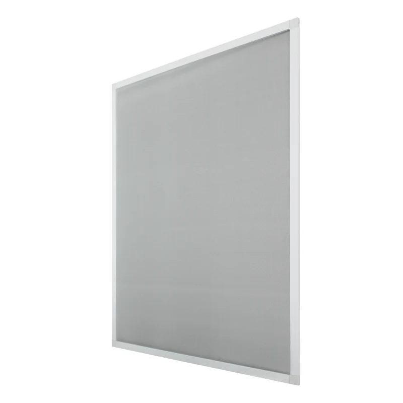Fliegengitter Weiß 80x100 cm mit Rahmen aus Aluminium