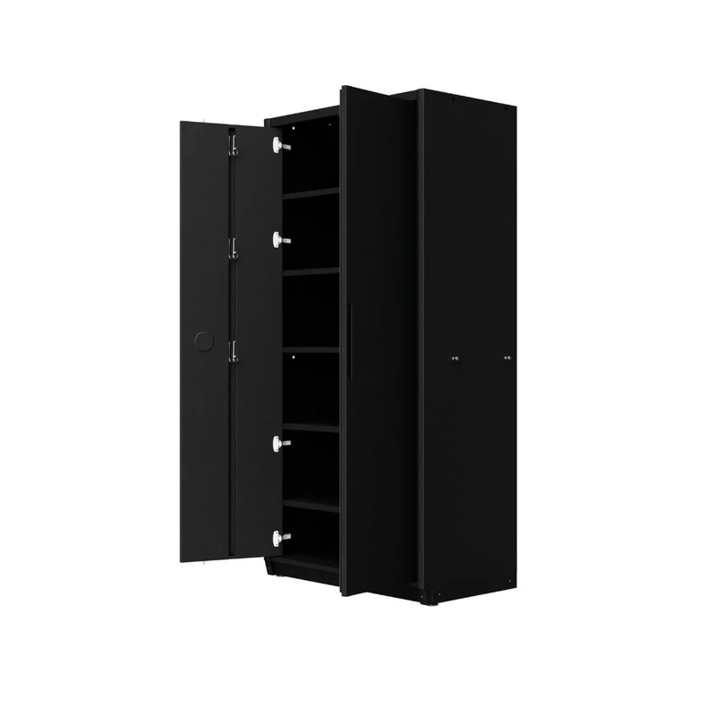 SW-Stahl Hochschrank mit 2 Türen und 5 Einlegeböden