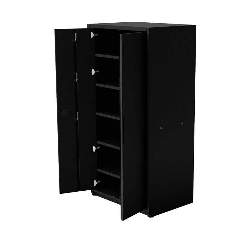 SW-Stahl Hochschrank mit 2 Türen und 5 Einlegeböden 700 mm