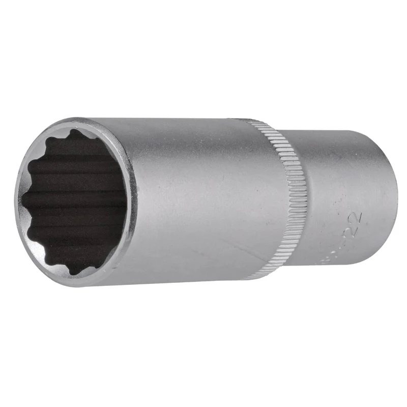 SW-Stahl Steckschlüsseleinsatz 1/2" Zwölfkant 30 mm tief
