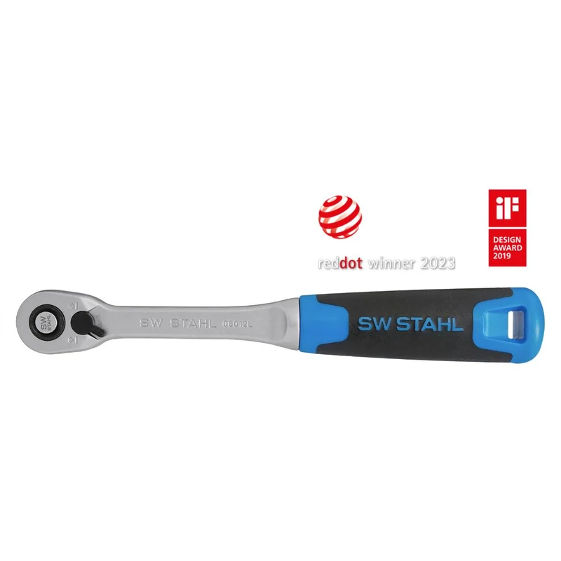 SW-Stahl Umschaltknarre 1/2" schlanke Ausführung