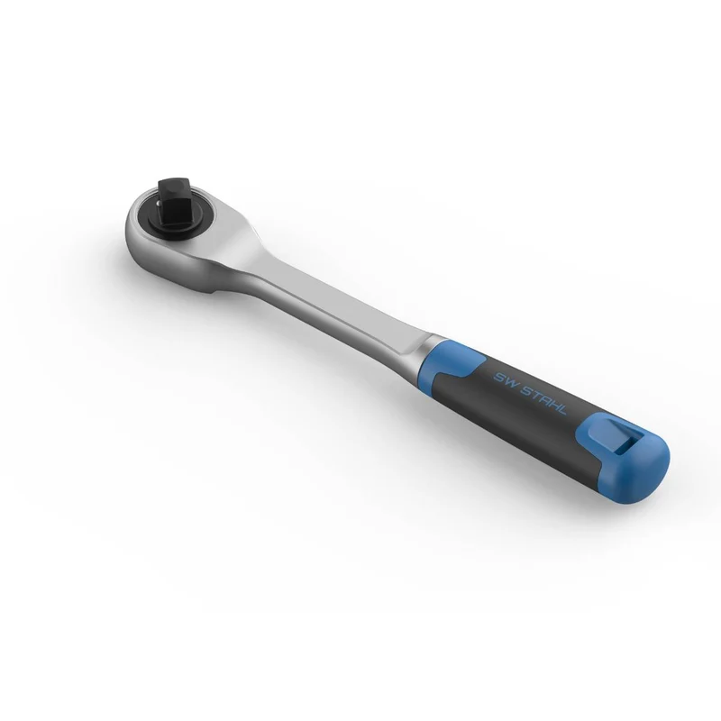 SW-Stahl Umschaltknarre 1/2" schlanke Ausführung