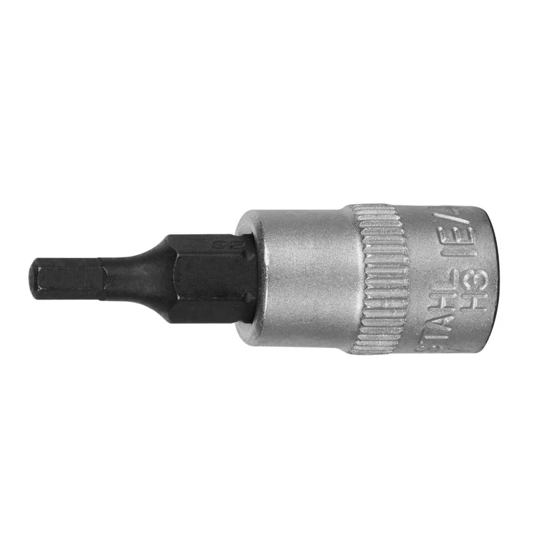 SW-Stahl Schraubendreheinsatz 1/4" Innensechskant 3 mm