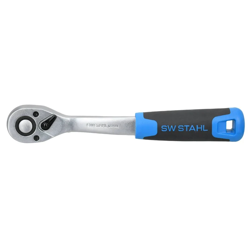 SW-Stahl Umschaltknarre 1/2" gebogen