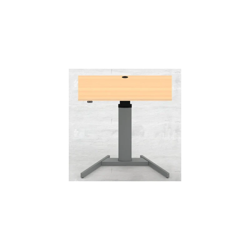 STIER Elektrisch höhenverstellbarer Steh-Tisch 501-19 100x80cm Buche mel.