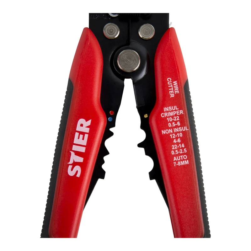 STIER Automatik Schneid- Crimp- und Abisolierzange Kombi+ Absetzzange