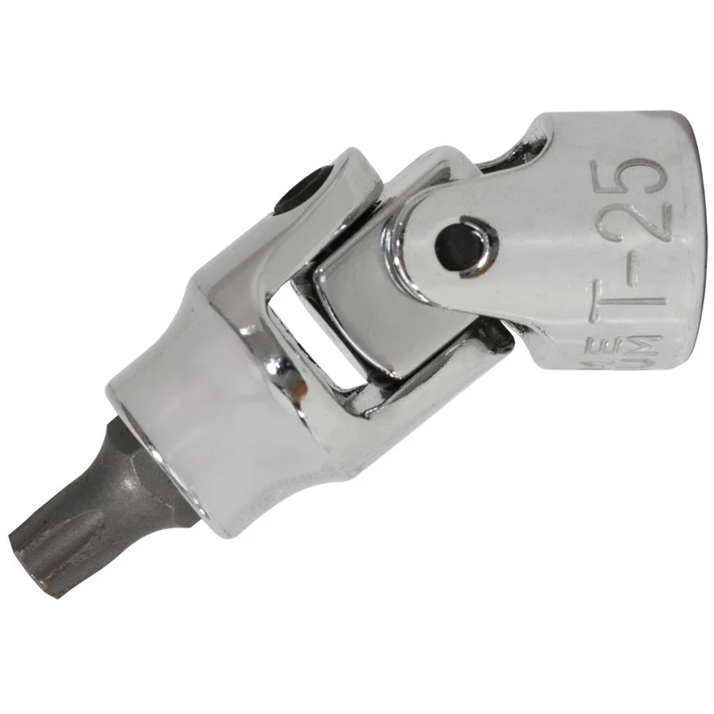 SW-Stahl Schraubendreheinsatz 1/4" T-Profil T25 mit Gelenk