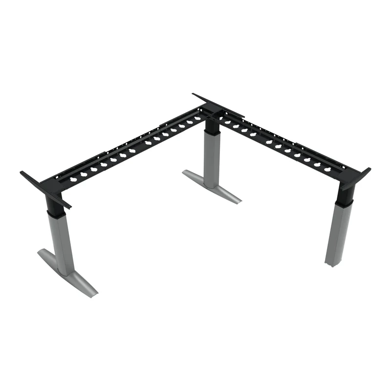 STIER Elektrisch höhenverstellbares Gestell für Eckschreibtisch 501-23 68-120cm