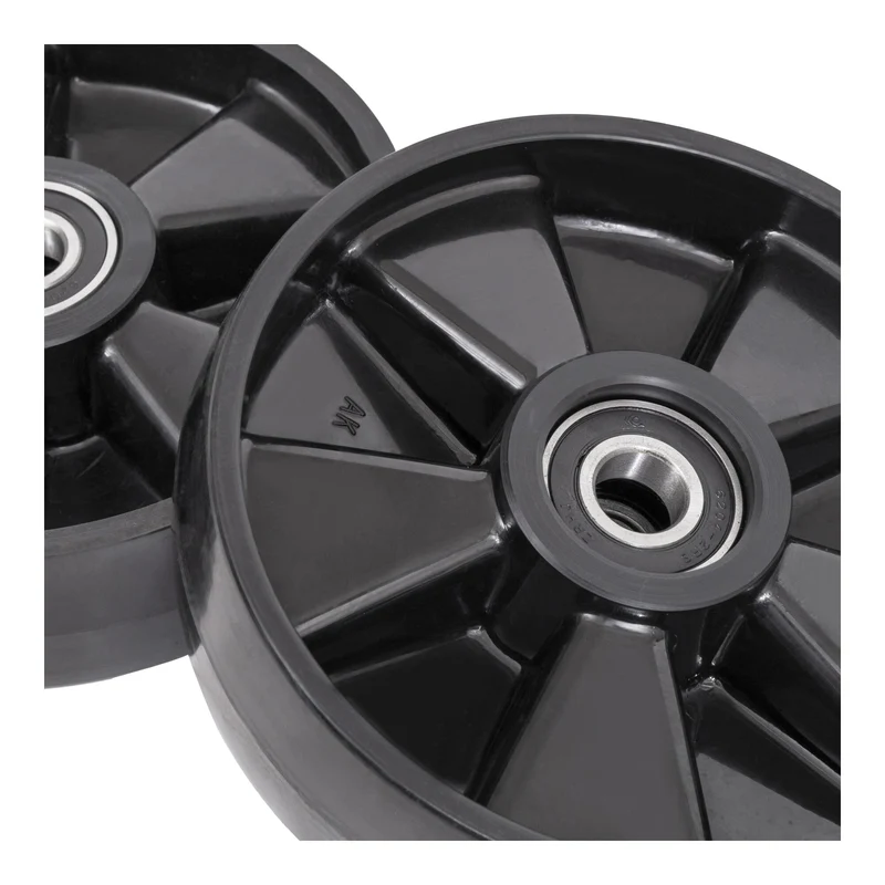 STIER Lenkräder-Set aus robustem Nylon für Hubwagen für verbesserte