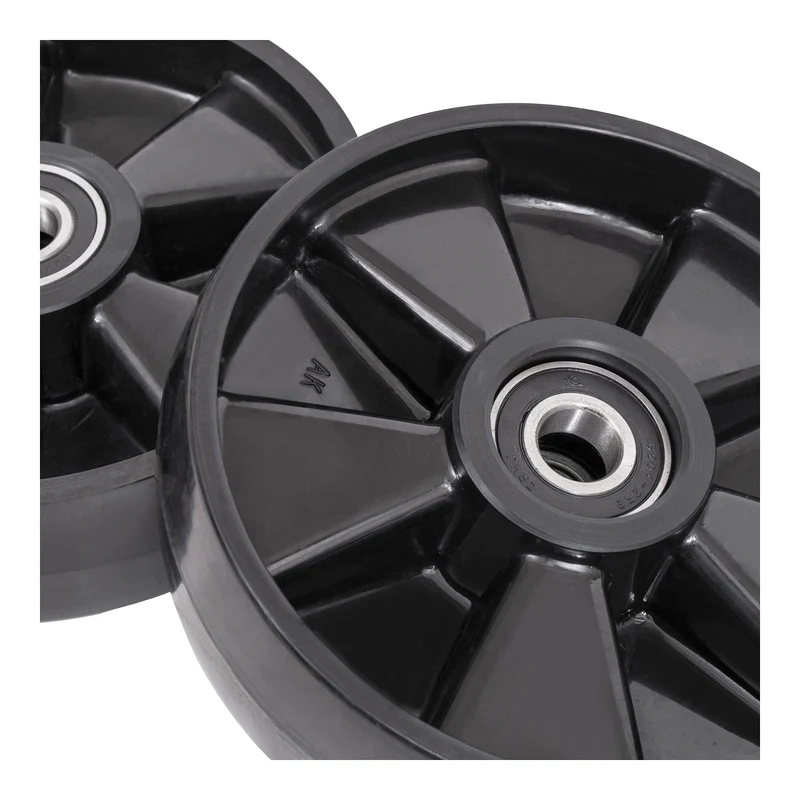 STIER Lenkräder-Set aus robustem Nylon für Hubwagen für verbesserte