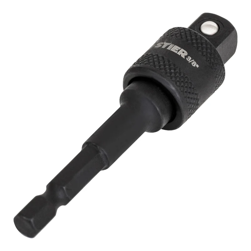 STIER Bit Adapter Satz 3-teilig 1/4 Stecknüsse 3/8 und 1/2 Zoll Steckschlüssel