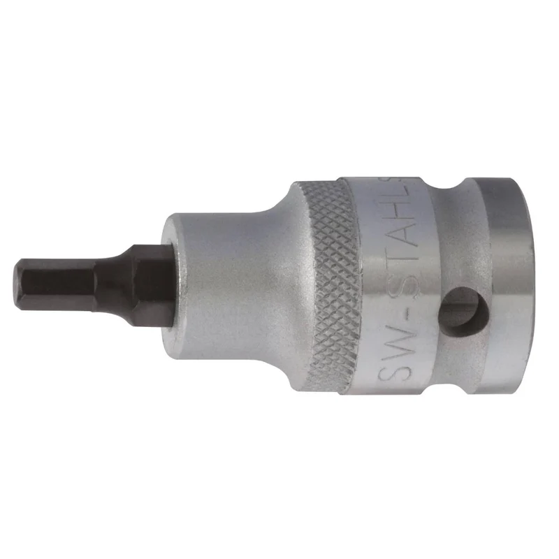 SW-Stahl Schraubendreheinsatz 1/2" Innensechskant 5 x 53 mm