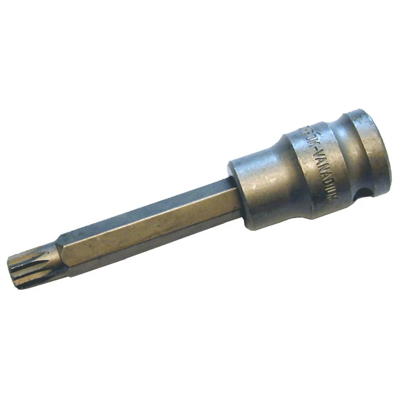 SW-Stahl IMPACT-Schraubendreheinsatz 1/2" Innenvielzahn M8 x 100 mm