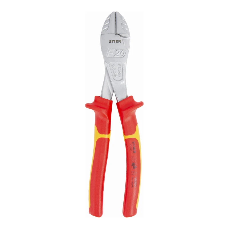 STIER Kraft-Seitenschneider 200 mm VDE-geprüft Drahtschneider Bolzenschneider