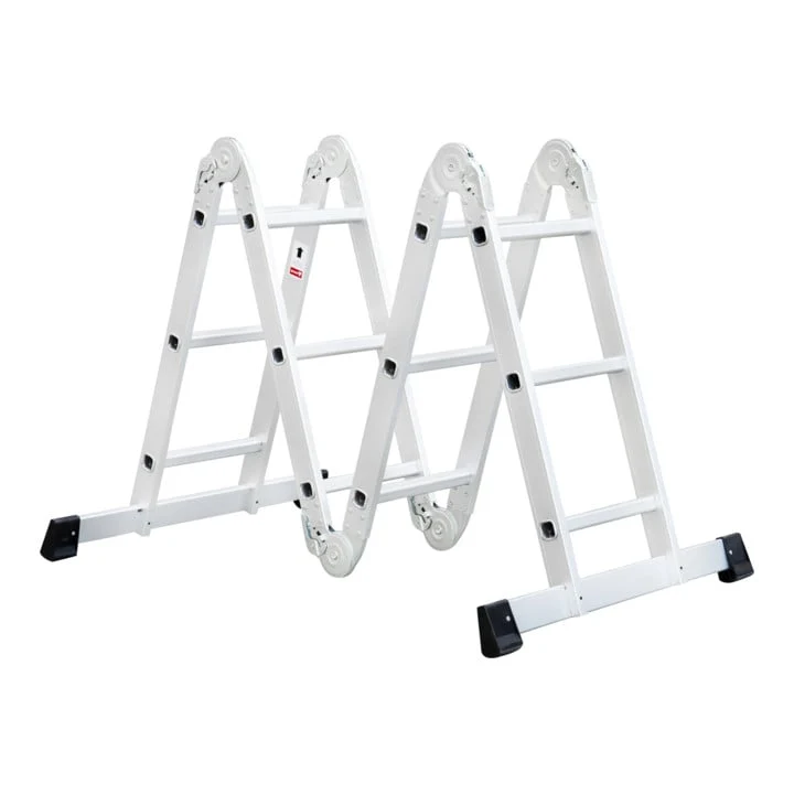 STIER Mehrzweckleiter aus Aluminium max. 3,37 m Vielzweckleiter Universalleiter