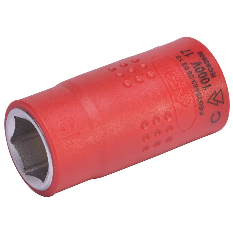 SW-Stahl Steckschlüsseleinsatz 3/8" 13 mm VDE