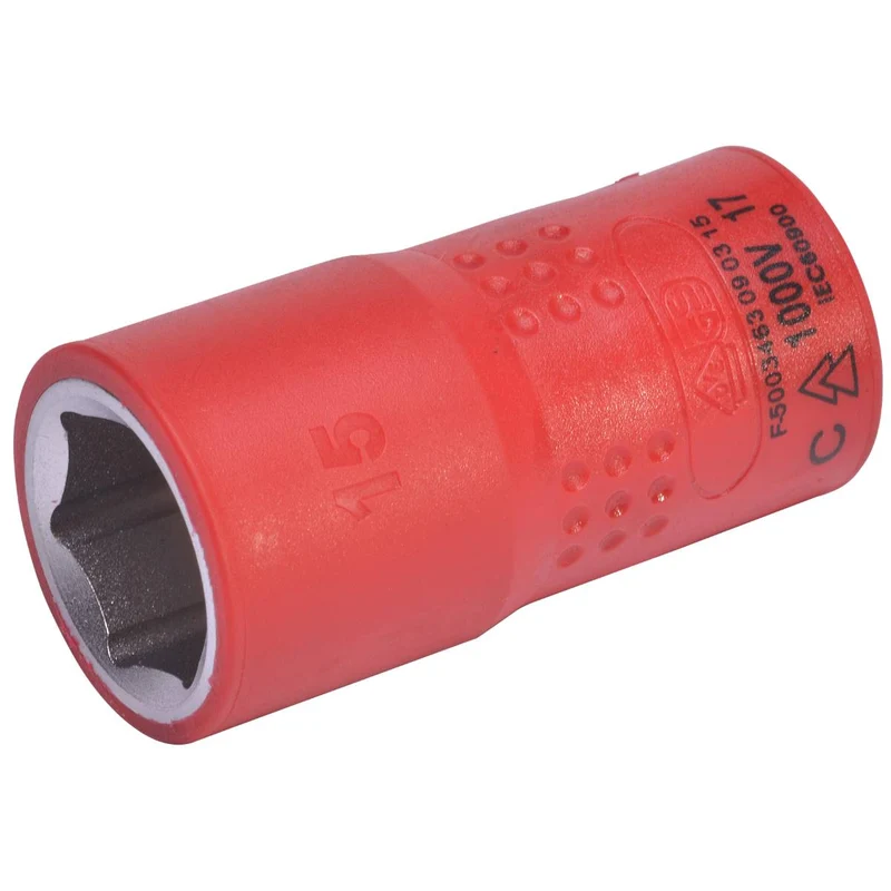 SW-Stahl Steckschlüsseleinsatz 3/8" 15 mm VDE