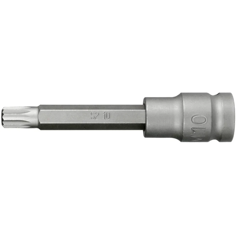 SW-Stahl IMPACT-Schraubendreheinsatz 1/2" Innenvielzahn M10 x 100 mm