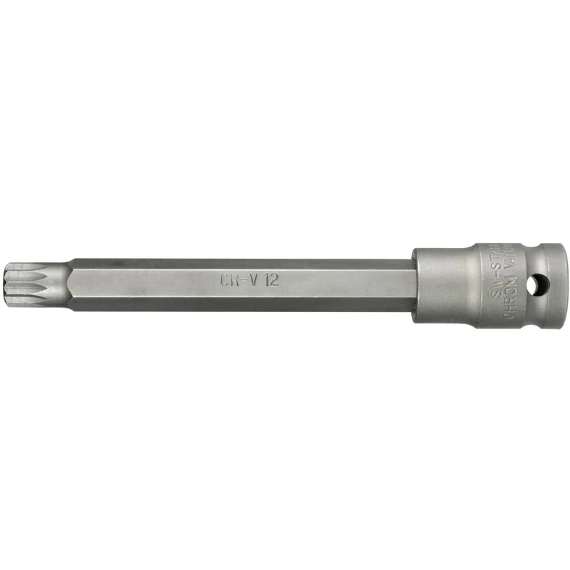 SW-Stahl IMPACT-Schraubendreheinsatz 1/2" Innenvielzahn M12 x 140 mm