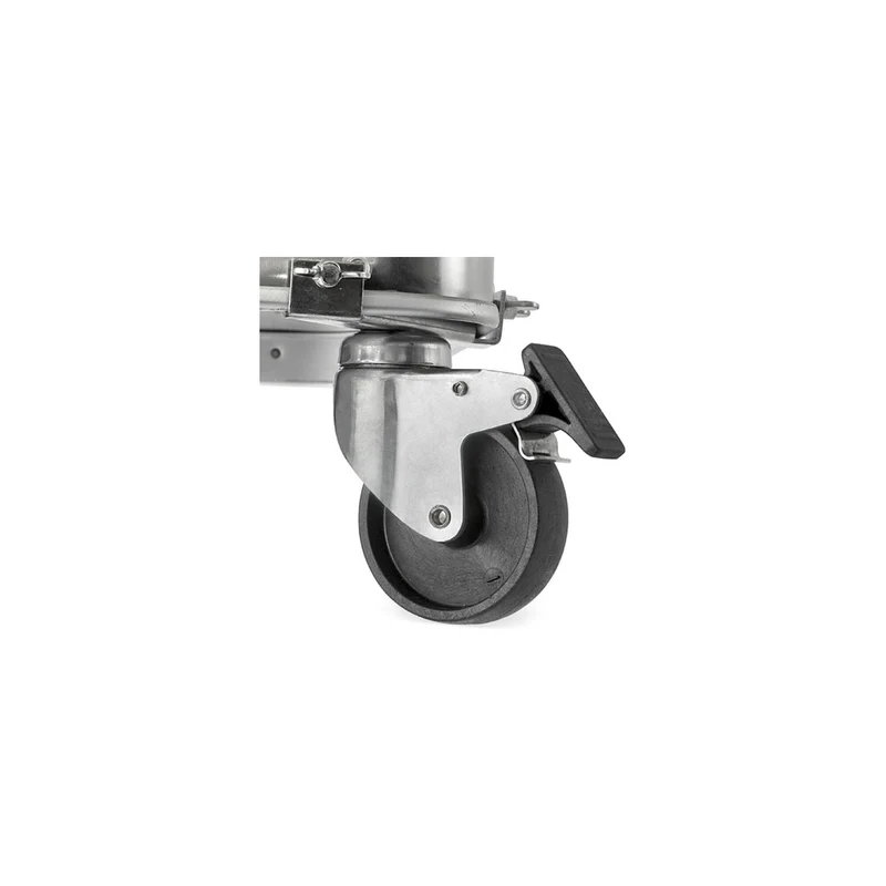 STIER Rollen Set für Aluboxen 4 Rollen davon 2 Rollen mit Feststeller ideal für