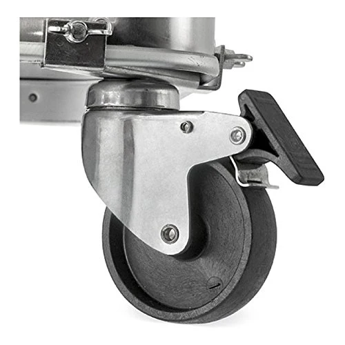 STIER Rollen Set für Aluboxen 4 Rollen davon 2 Rollen mit Feststeller ideal für