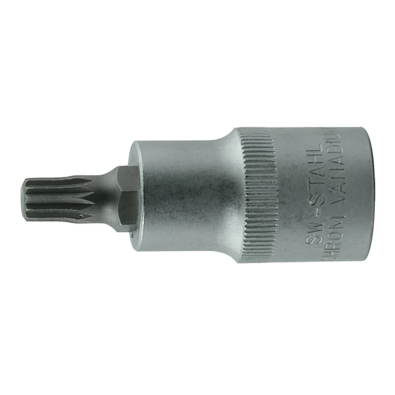 SW-Stahl Schraubendreheinsatz 1/2" Innenvielzahn M5 x 53 mm